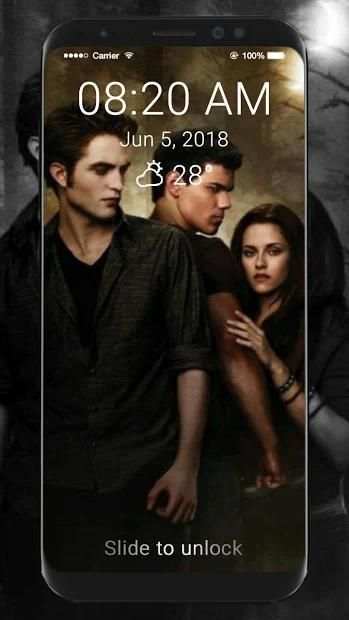 Twilight Wallpaper HD Lock Screen screenshot 1