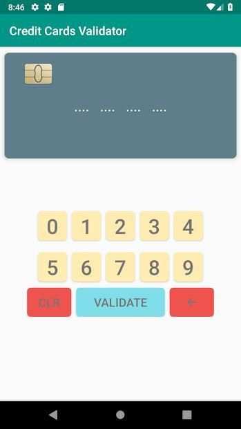 Credit Card Validator screenshot 2