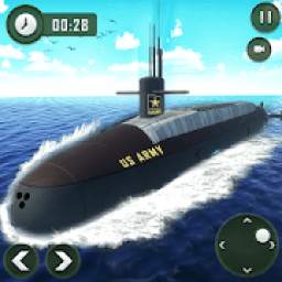 US Army Transporter Submarine Driving Games
