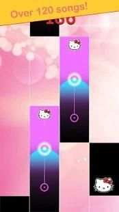 Pink Kitty Piano Tiles 2019 screenshot 2