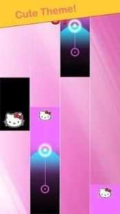 Pink Kitty Piano Tiles 2019 screenshot 1