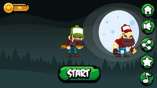 Zombie Horror Hunter Zombie 2d shooter Game screenshot 6