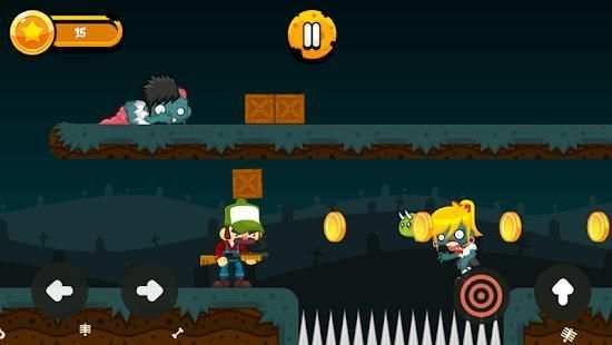 Zombie Horror Hunter Zombie 2d shooter Game screenshot 3