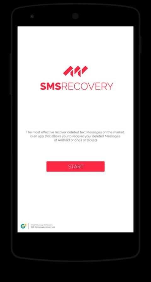 Deleted text messages recovery screenshot 2