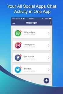All New Messenger for Social Apps 2018 screenshot 4