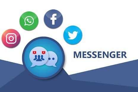 All New Messenger for Social Apps 2018 screenshot 1
