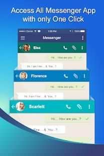All New Messenger for Social Apps 2018 screenshot 2