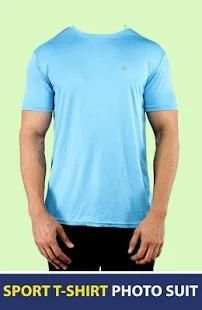 Man Sport T Shirt Photo Suit Editor скриншот 1