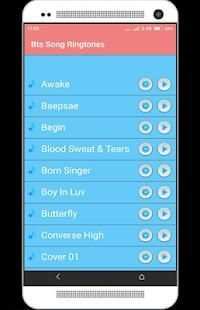 Bts Song Ringtones स्क्रीनशॉट 5