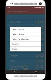 Bts Song Ringtones स्क्रीनशॉट 4