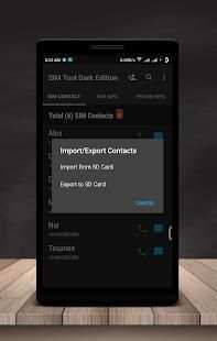 SIM Tool Dark Edition screenshot 5