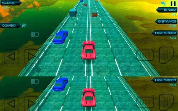 Highway traffic racing 3d action स्क्रीनशॉट 2