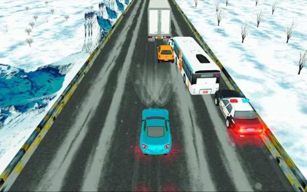 Highway traffic racing 3d action स्क्रीनशॉट 3