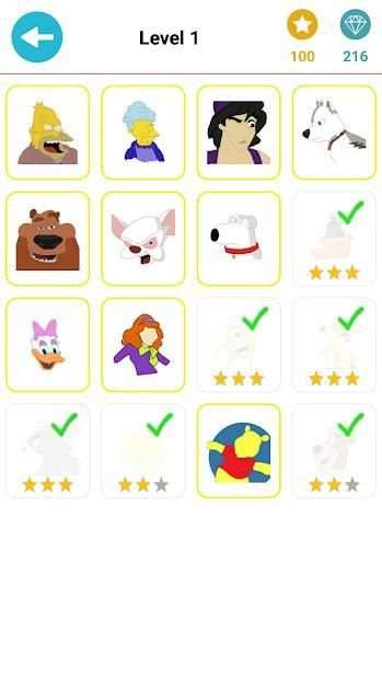 Cartoon quiz - 2018 Edition - Guess Cartoons screenshot 6