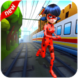 LadyBug Subway Run आइकन