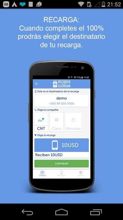 Recargas GRATIS a Ecuador screenshot 4