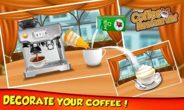Coffee Break Maker Shop - My Sweet Dessert Game screenshot 2