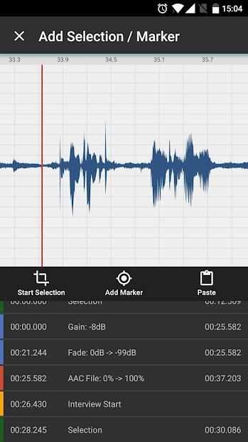 Auphonic Edit screenshot 7