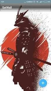 Samurai Wallpaper скриншот 4