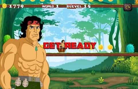 Rambo Running Legend Soldier screenshot 1