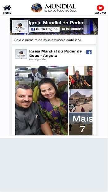 Igreja Mundial do Poder de Deus Angola screenshot 6