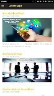 Buat Aplikasi Android & IOS screenshot 1