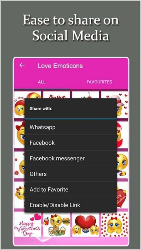 Love Stickers for Viber скриншот 9