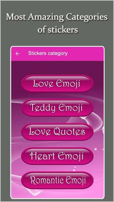 Love Stickers for Viber скриншот 4