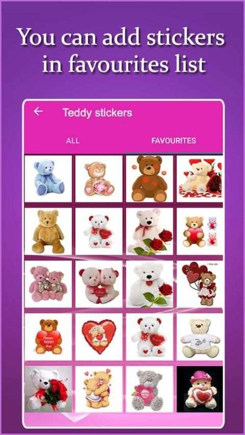 Love Stickers for Viber скриншот 1