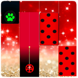 ikon Piano Chat Noir Ladybug