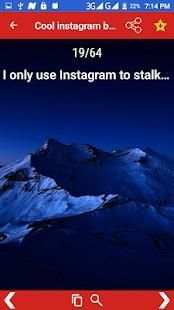 Cool Instagram Bios screenshot 3