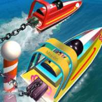 Chained Speed Boat Racing