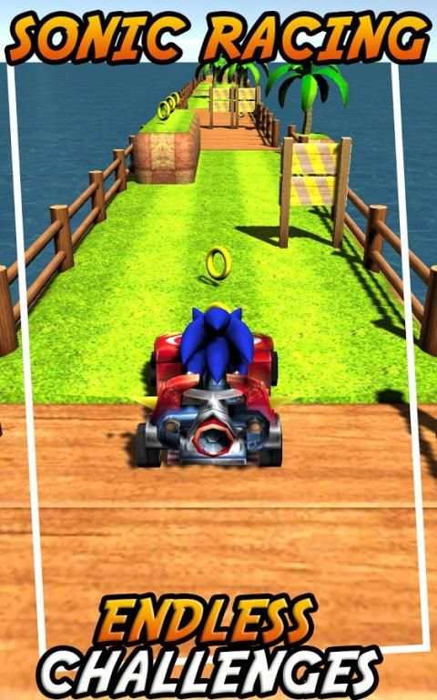 Sonic Chibi Car Racing Boom स्क्रीनशॉट 3