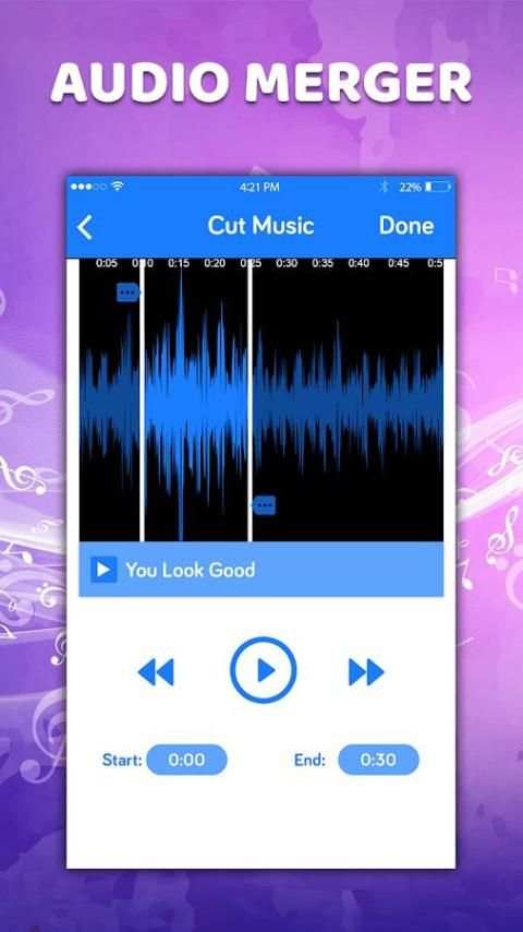 mp3 Cutter Merger Joiner & Mixer स्क्रीनशॉट 2