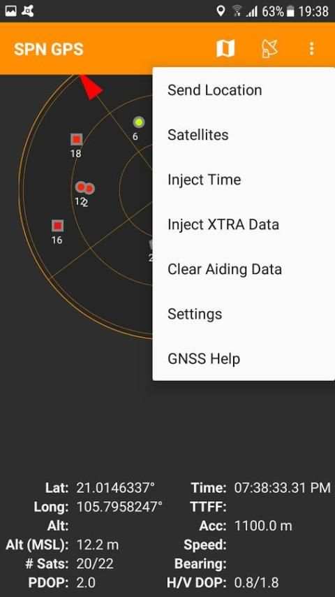 SPN GPS: Get Your Coordinates screenshot 1