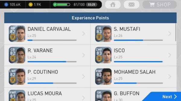Tips PES 18 MOBILE screenshot 1