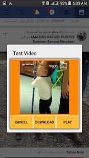 Video Downloader browser Social for Facebook screenshot 6