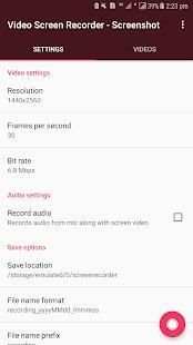 Video Screen Recorder - Screenshot Free screenshot 5