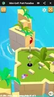 Mini-Golf: Putt Paradise स्क्रीनशॉट 1