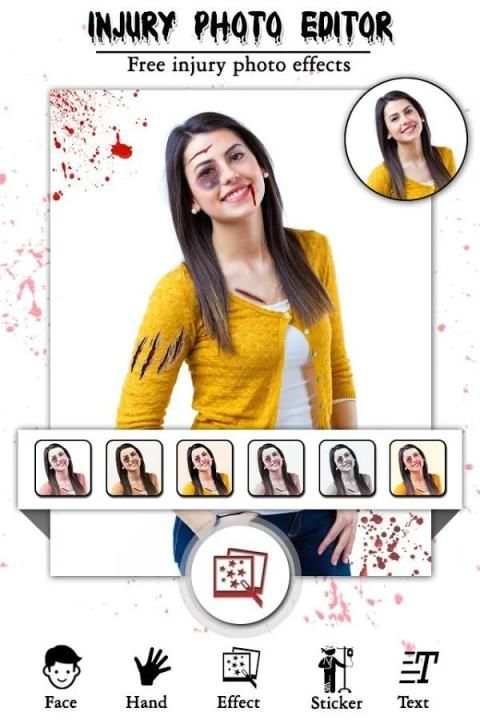 Fake Injury Photo Editor / Injury Photo Editor screenshot 2