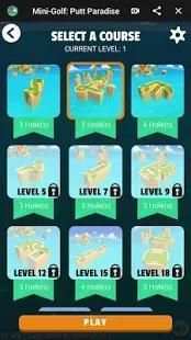 Mini-Golf: Putt Paradise स्क्रीनशॉट 4