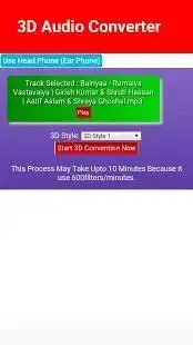 3D Audio Converter скриншот 1