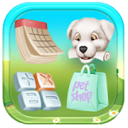 ikon Cute Pets Lovely Theme