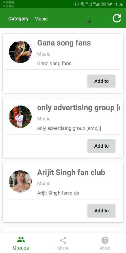 Intelligent whatsapp group recommendation screenshot 4