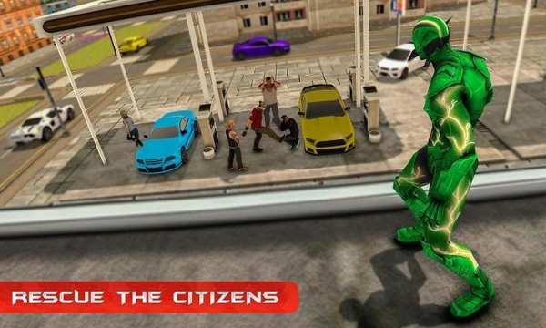Flash Super Hero Crime City Battle स्क्रीनशॉट 18