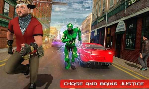Flash Super Hero Crime City Battle स्क्रीनशॉट 19