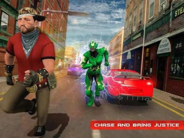 Flash Super Hero Crime City Battle स्क्रीनशॉट 14