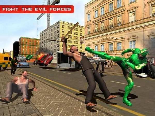 Flash Super Hero Crime City Battle स्क्रीनशॉट 2