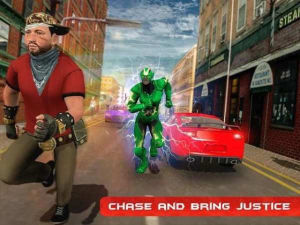Flash Super Hero Crime City Battle स्क्रीनशॉट 7