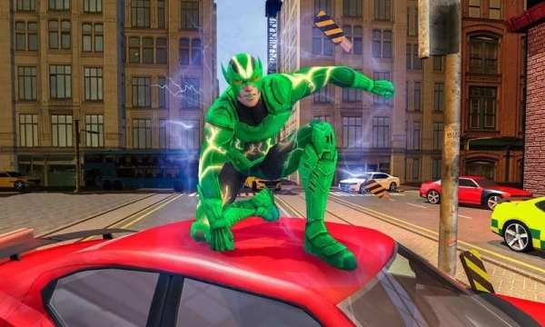 Flash Super Hero Crime City Battle स्क्रीनशॉट 21